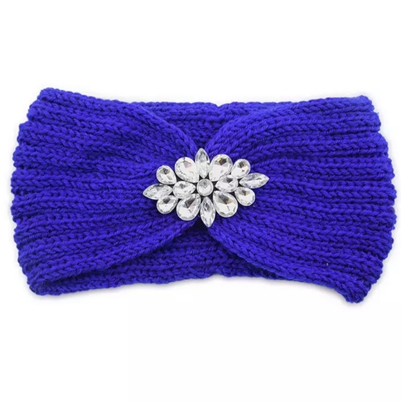 Set of 3 Knit Head Wraps hair band crochet boho - Picture 2 of 8